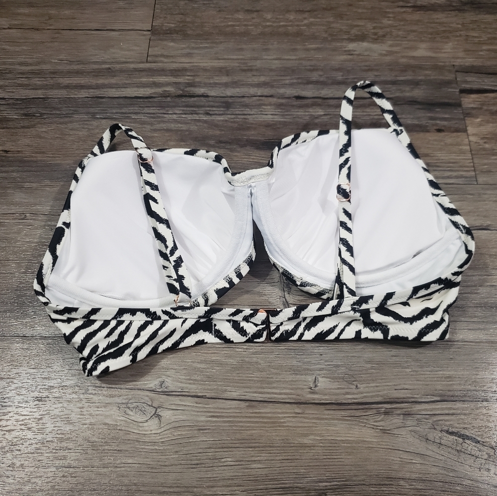 Zebra bikini bra 36d bikini - Picture 2 of 6
